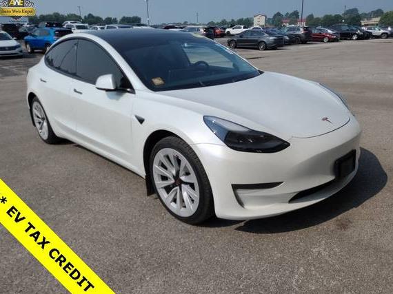TESLA MODEL 3 2021 5YJ3E1EA5MF057761 image